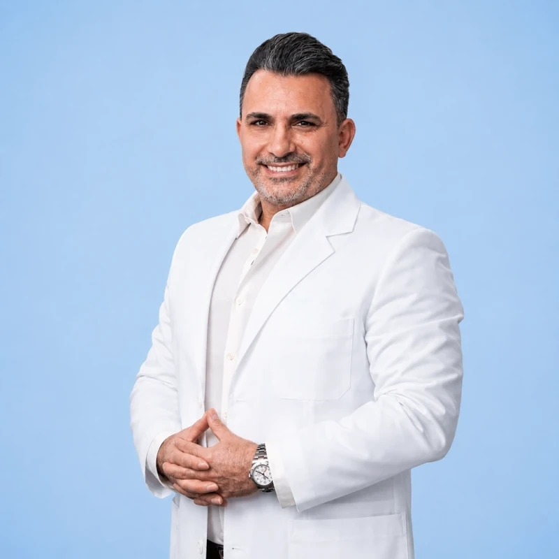 Dr. Bilus Poles, founder and lead dentist at Omni Dental in Arlington Heights