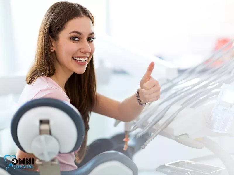 Recovery time for dental veneers
