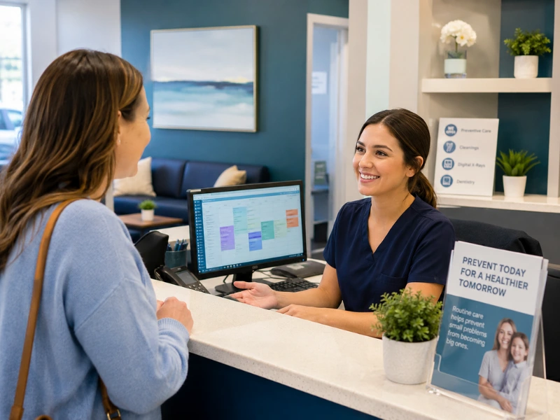 Book the checkup before a small problem becomes a bigger one