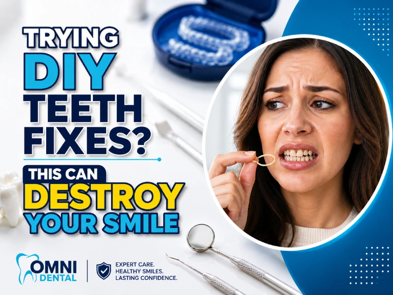 Dangers of DIY Teeth Straightening Kits