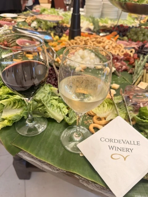 Food and Wine at CordeValle Winery Mesopotamian Night