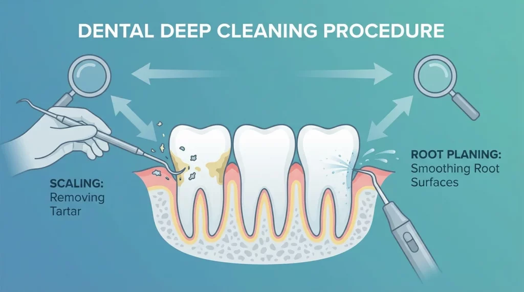 Key Components of a Deep Cleaning: