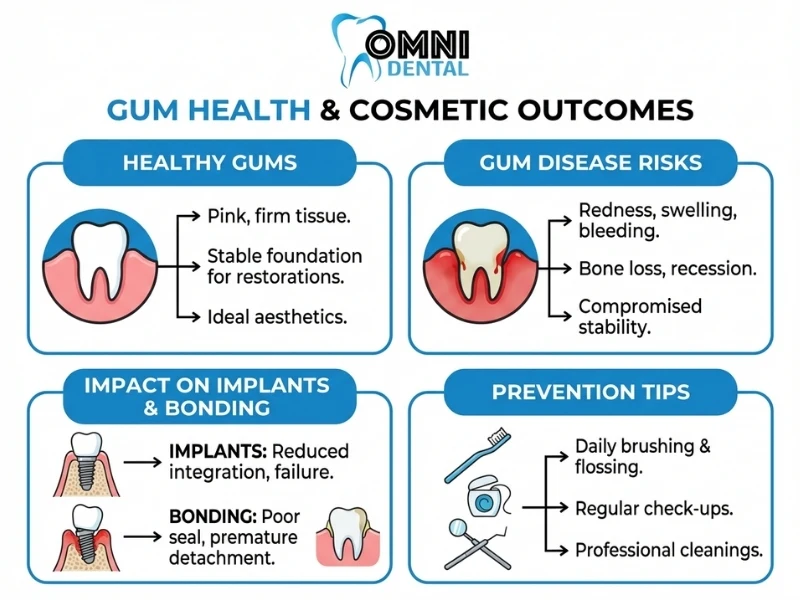 The Importance of Gum Health in Cosmetic Outcomes