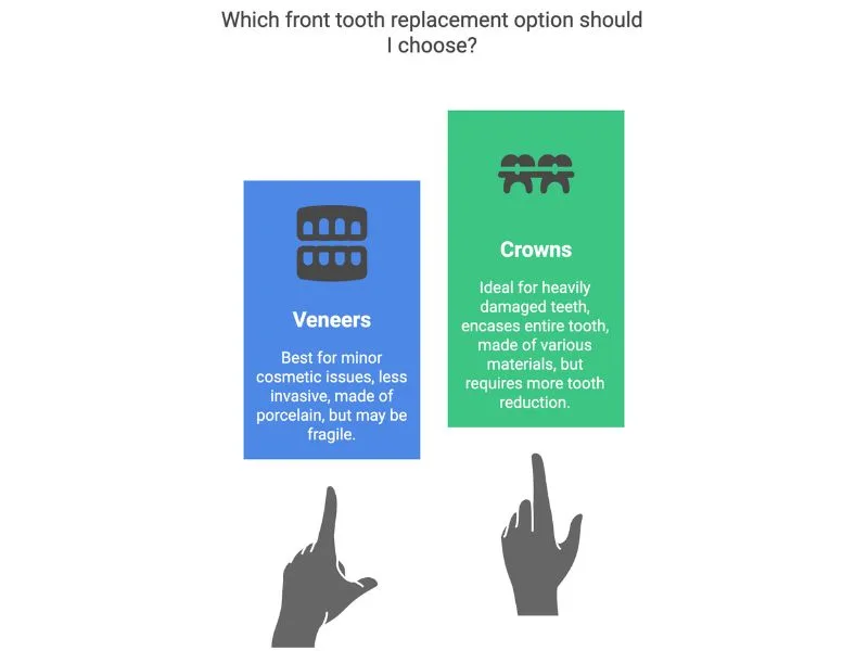 Veneers vs. Dental Crowns