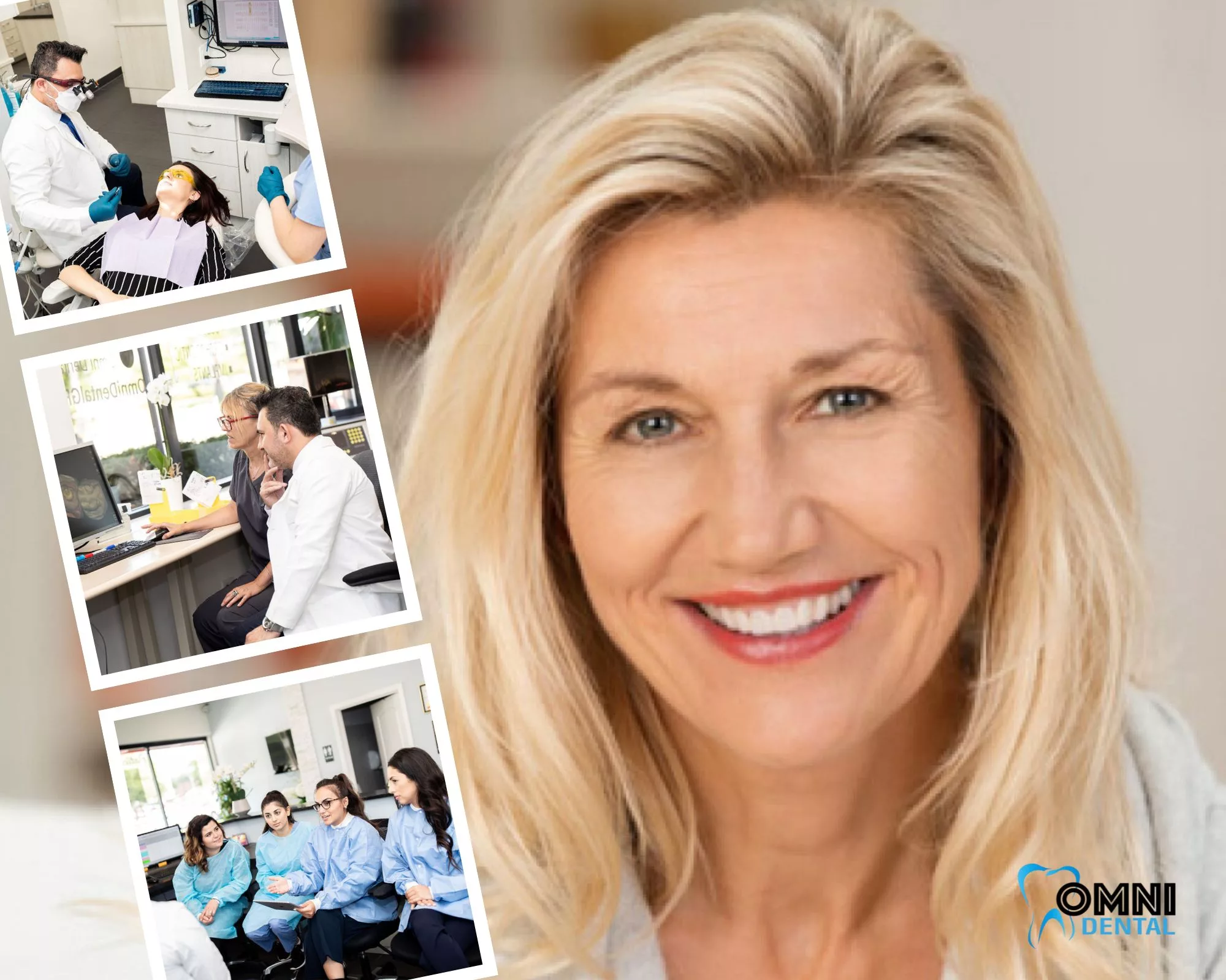 what does a front tooth implant look like