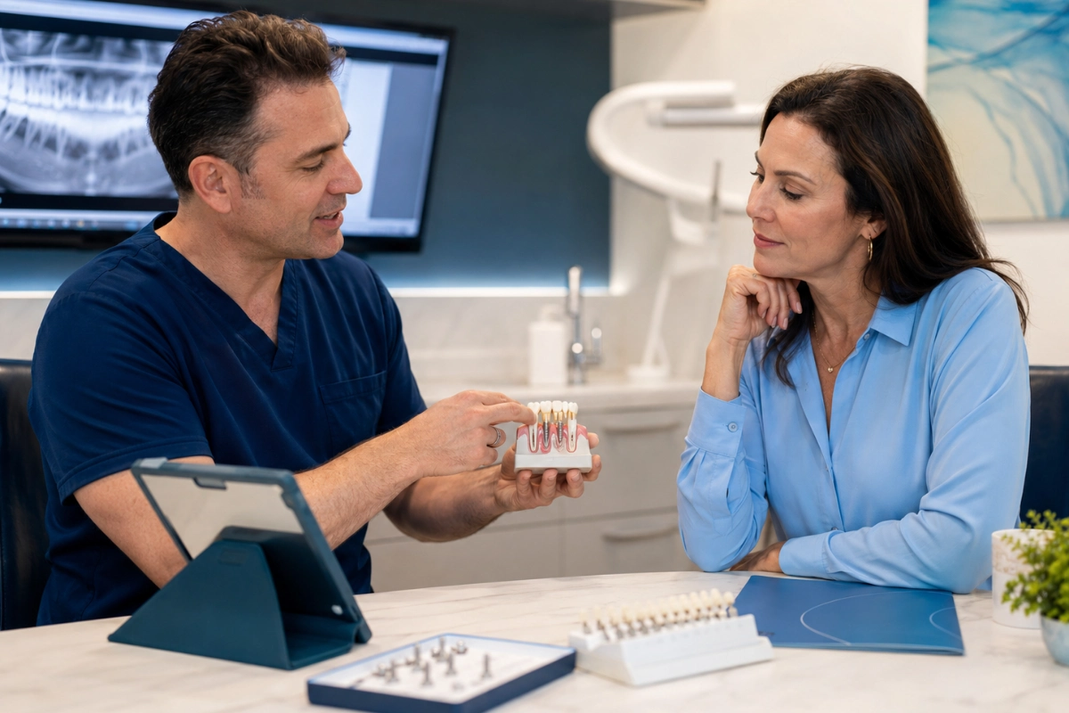 What is the downside of full mouth reconstruction
