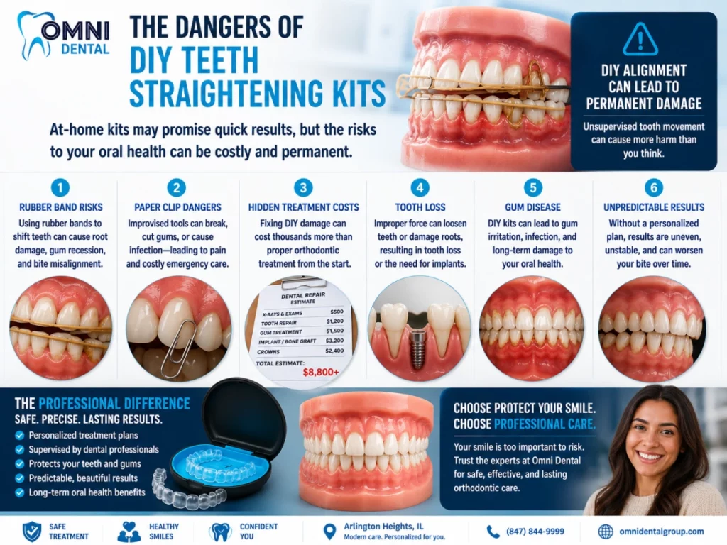 Why Professional Orthodontic Care Is Always the Safer Choice