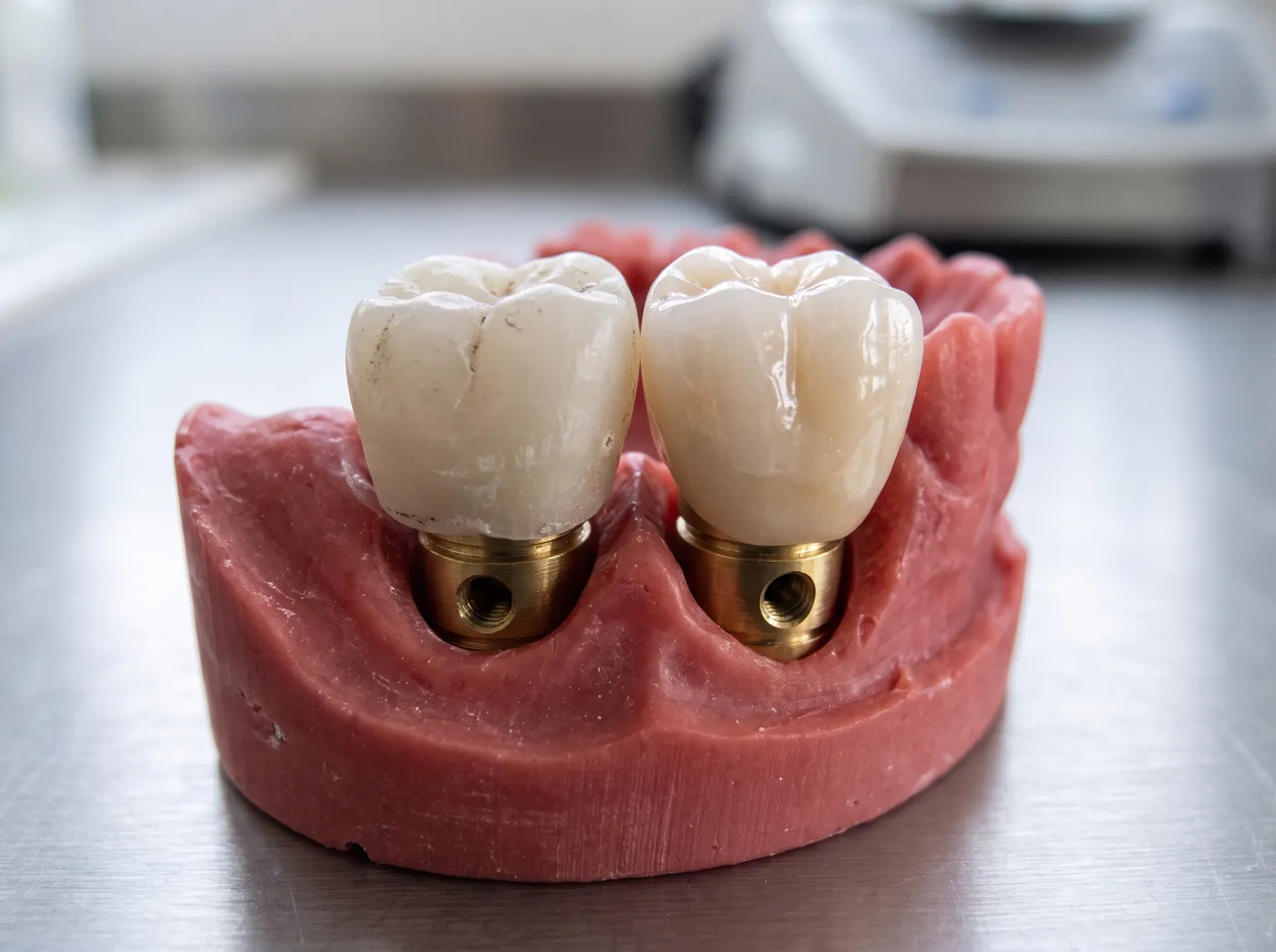 Is a one day dental implant the same as a finished tooth at Omni Dental in Arlington Heights, IL