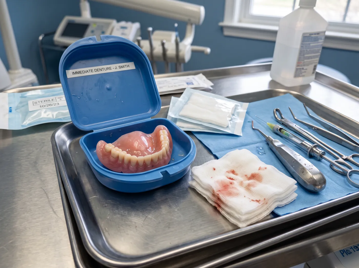 Can patients get dentures the day teeth come out at Omni Dental in Arlington Heights, IL