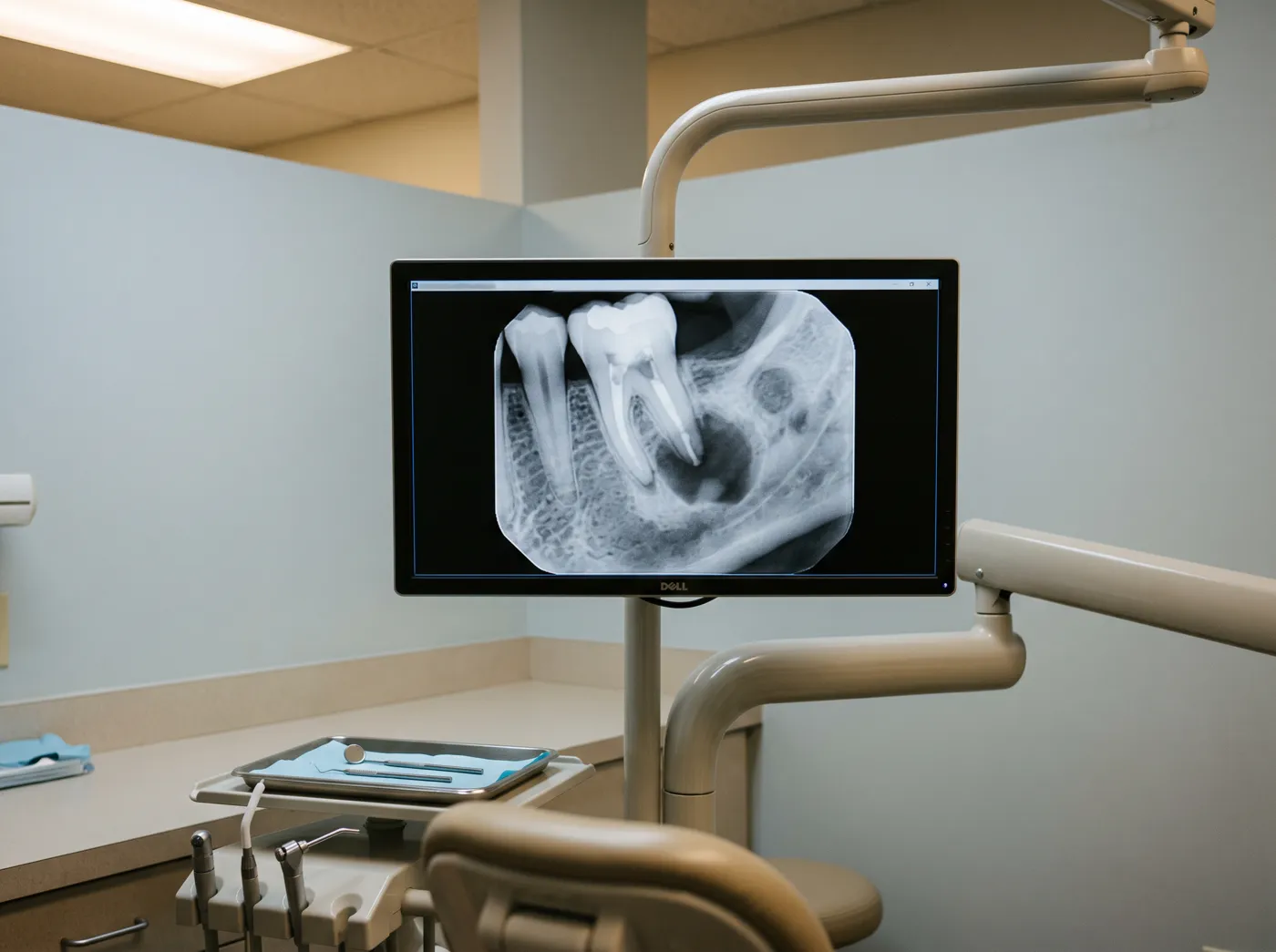Root canal xray review at Omni Dental in Arlington Heights, IL