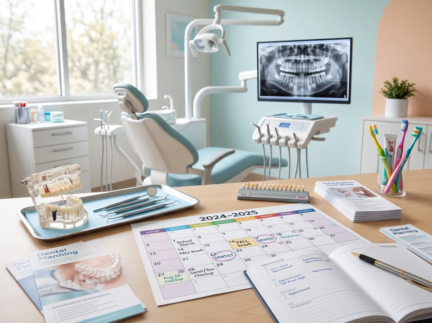 Planning checkups around the school year at Omni Dental in Arlington Heights, IL