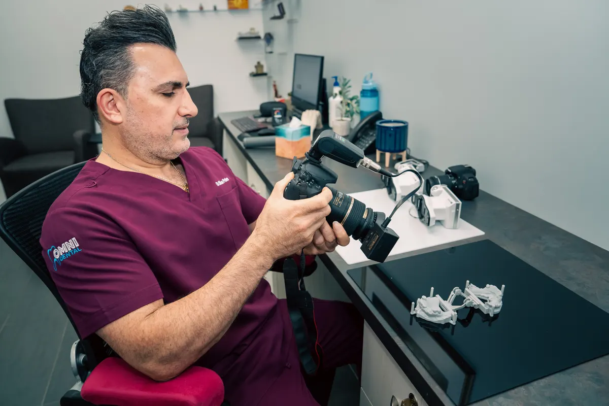 Dr. Bilus Poles at Omni Dental, Why choose Dr. Poles for resin work, Arlington Heights, IL