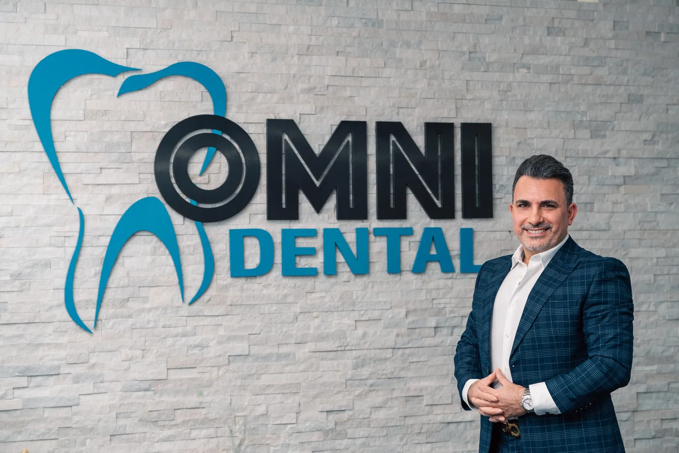 Dr. Bilus Poles at the Omni Dental office in Arlington Heights, IL