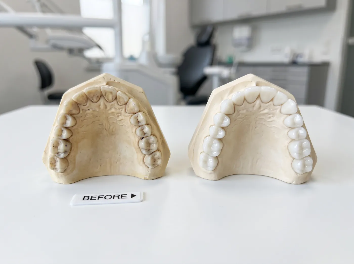 Age related yellowing patient at Omni Dental in Arlington Heights, IL